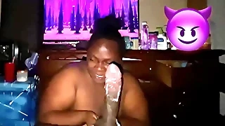 FUCK The brush HARD AND EXPLODE The brush THROAT